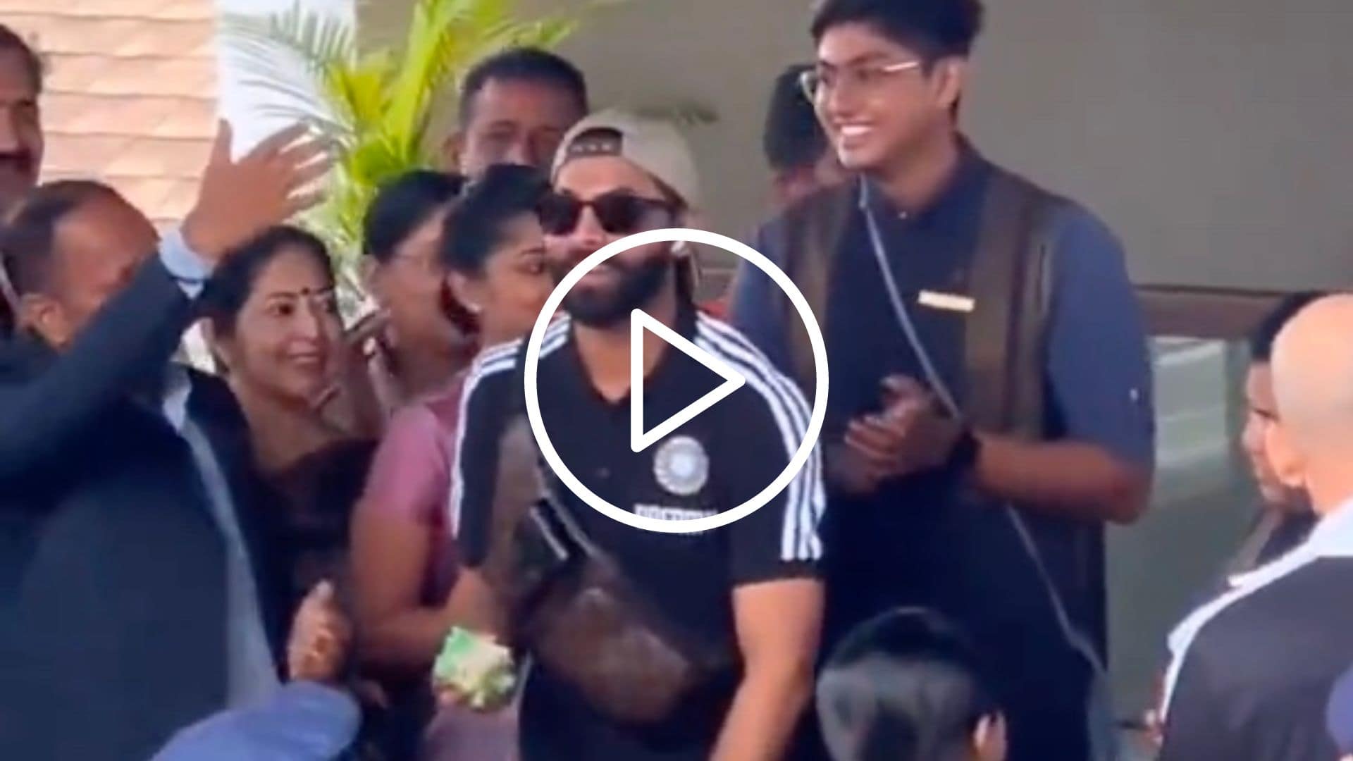 [Watch] Ravindra Jadeja Cuts Cake As Team India Departs For Chennai For World Cup Opener